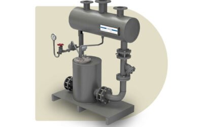 Bomba mecánica para condensado accionada por vapor