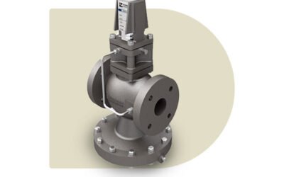 Válvula reductora de presión de vapor pilotada