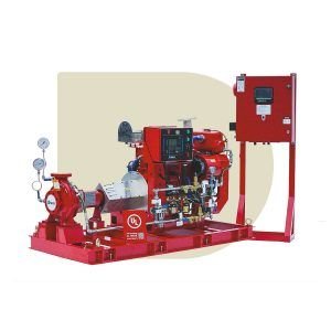 Sistema de bombeo de succión final contra incendios