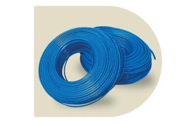 Manguera de poliuretano azul y transparente, 150 psi