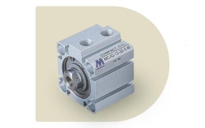 Pistón neumático doble efecto compacto, MCJQ