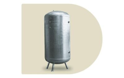 Tanques para aire comprimido verticales en hierro galvanizado