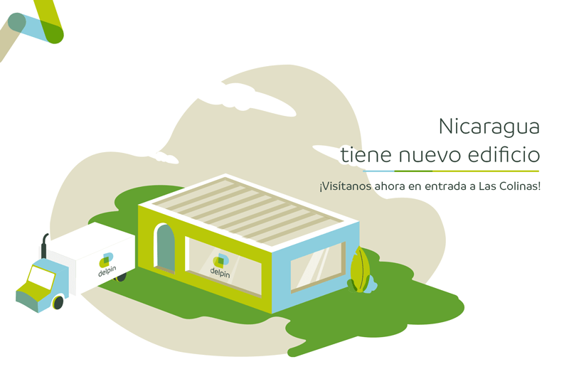 Nuevo edificio de Delpin Nicaragua