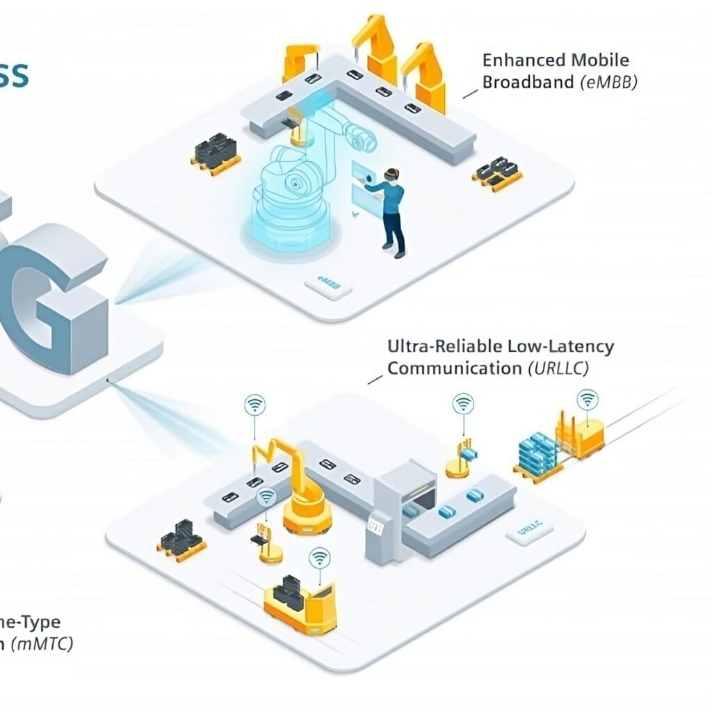 ¿Cómo la tecnología 5G está transformando la industria manufacturera?